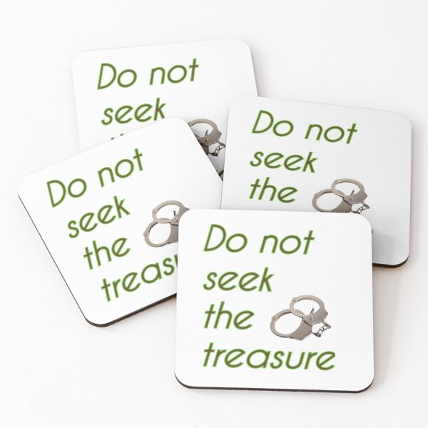 Item preview, DO NOT SEEK THE TREASURE, LETTERS  designed and sold by CraktmanShop.