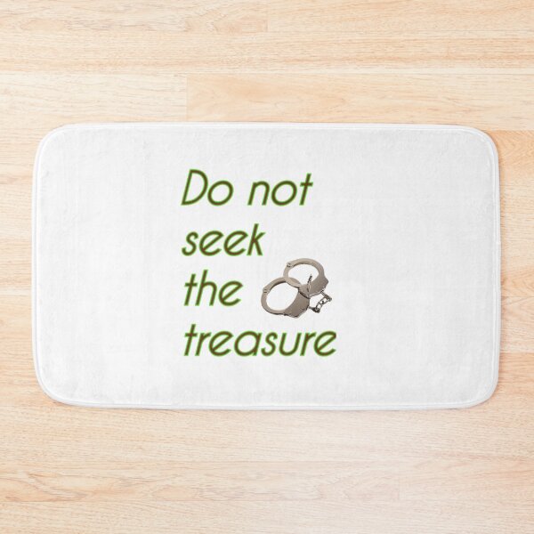 Item preview, DO NOT SEEK THE TREASURE, LETTERS  designed and sold by CraktmanShop.