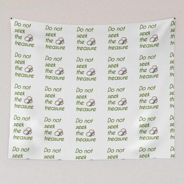 Item preview, DO NOT SEEK THE TREASURE, LETTERS  designed and sold by CraktmanShop.