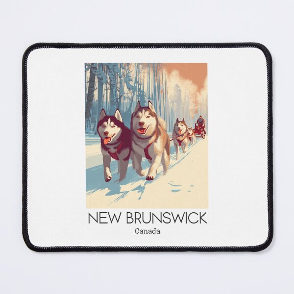 Item preview, A Vintage Travel Art of New Brunswick - Canada  designed and sold by GoodOldVintage.