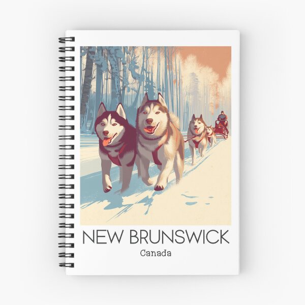 Item preview, A Vintage Travel Art of New Brunswick - Canada  designed and sold by GoodOldVintage.