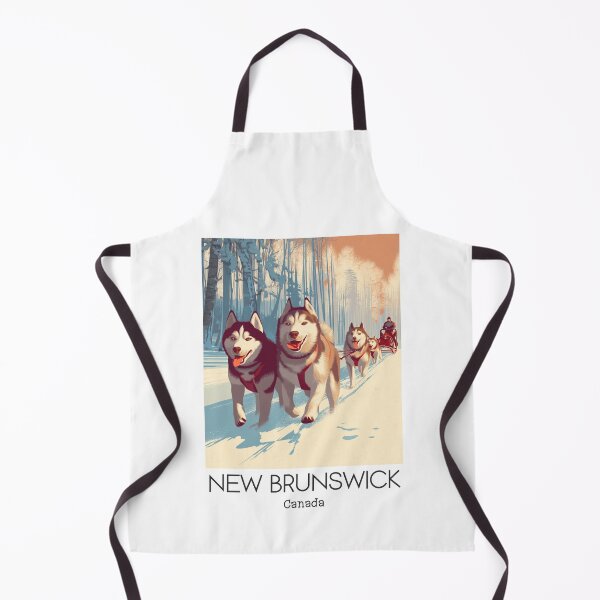 Item preview, A Vintage Travel Art of New Brunswick - Canada designed and sold by GoodOldVintage.