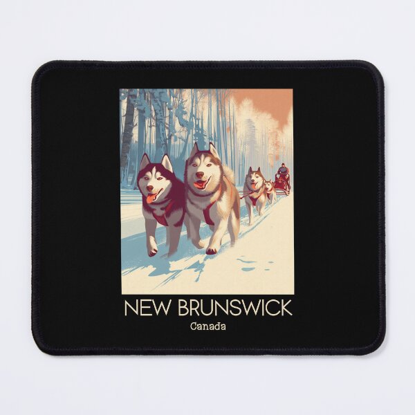 Item preview, A Vintage Travel Art of New Brunswick - Canada  designed and sold by GoodOldVintage.