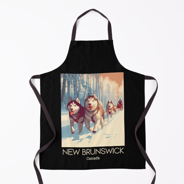 Item preview, A Vintage Travel Art of New Brunswick - Canada designed and sold by GoodOldVintage.