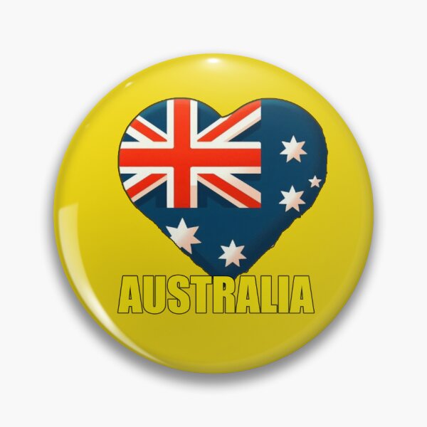 Item preview, Wear Your Aussie Pride: Heart Flag Design designed and sold by hardingcarl2.