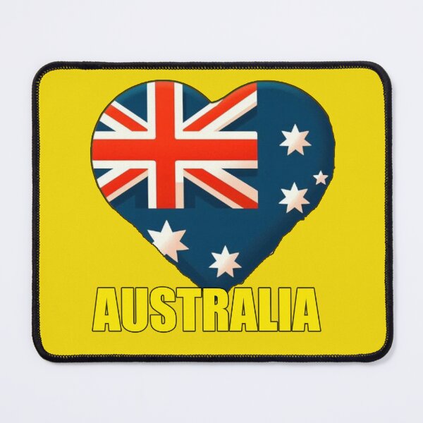 Item preview, Wear Your Aussie Pride: Heart Flag Design designed and sold by hardingcarl2.
