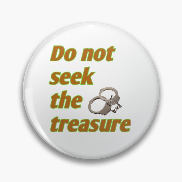 Item preview, DO NOT SEEK THE TREASURE, LETTERS  designed and sold by CraktmanShop.