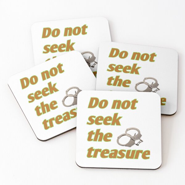 Item preview, DO NOT SEEK THE TREASURE, LETTERS  designed and sold by CraktmanShop.