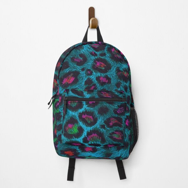 Item preview, Snow Leopard Neon-Noir Pattern designed and sold by StitchNRebl.