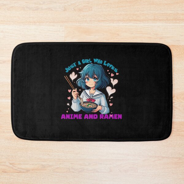 Item preview, Anime Girl Ramen Lover Japanese Noodle Soup Otaku Clothing designed and sold by KolbaVison.