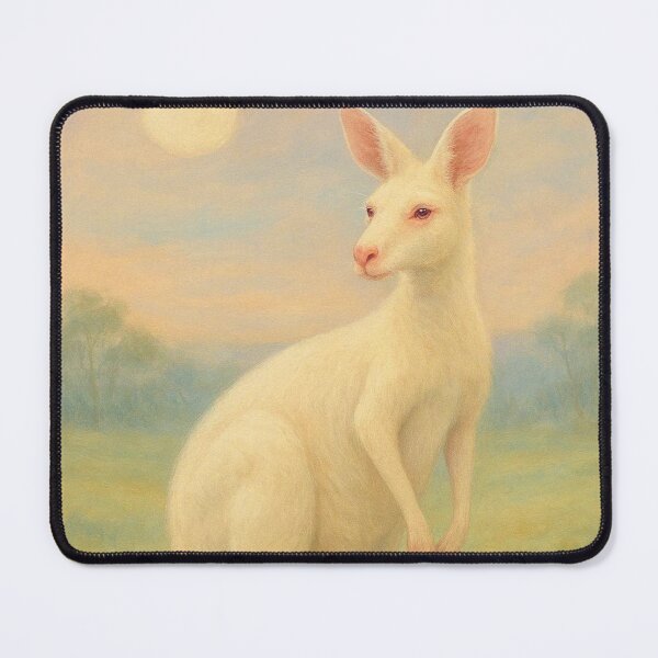 Item preview, Sunlight on velvet paws - The white kangaroo designed and sold by M-Masterpieces.