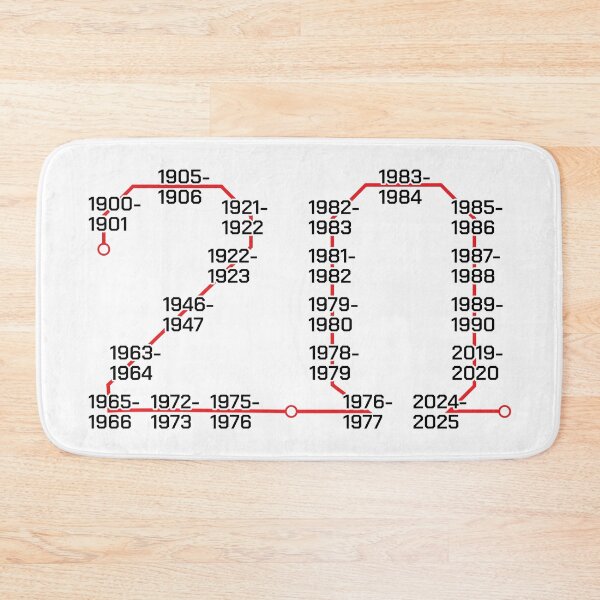 Item preview, 20 League Titles LFC Tube map designed and sold by peterdy.