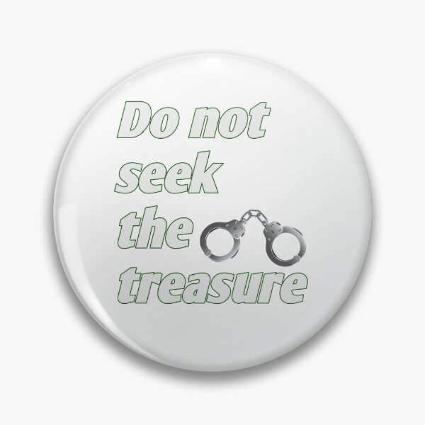 Item preview, DO NOT SEEK THE TREASURE, LETTERS  designed and sold by CraktmanShop.