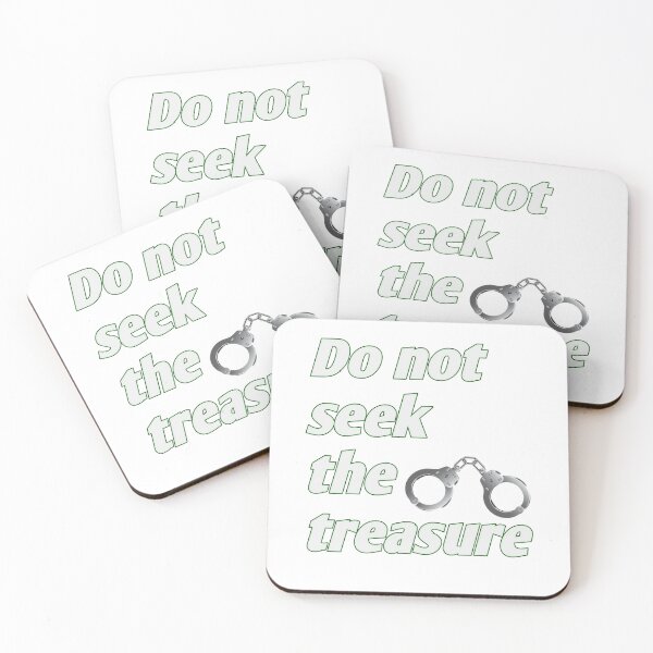 Item preview, DO NOT SEEK THE TREASURE, LETTERS  designed and sold by CraktmanShop.
