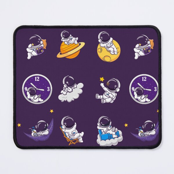 Item preview, Cute Astronaut Relaxing - Chilling Vibe - Space Lovers designed and sold by patternjp.