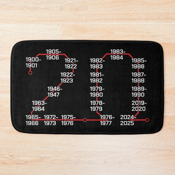 Item preview, 20 League Titles LFC Tube map white designed and sold by peterdy.