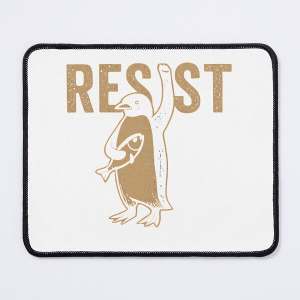 Item preview, Resist Penguin Activism Graphic Design T-Shirt designed and sold by Tycoonn.