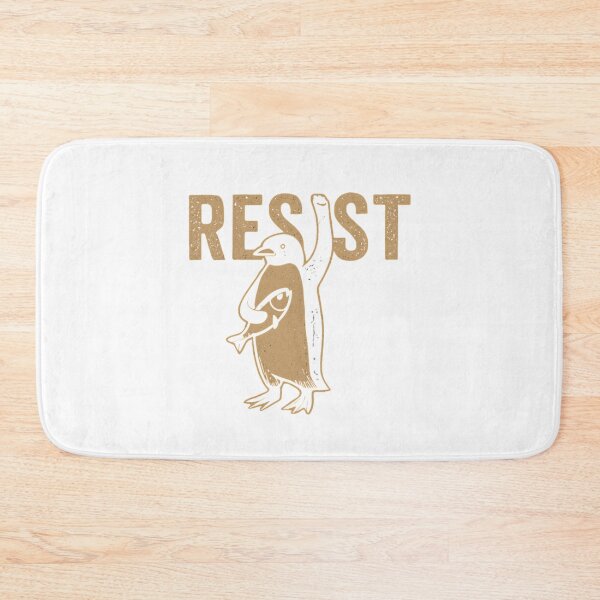 Item preview, Resist Penguin Activism Graphic Design T-Shirt designed and sold by Tycoonn.