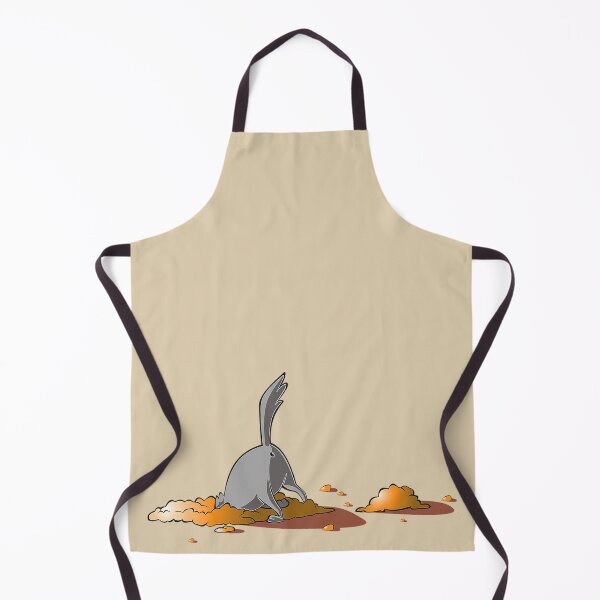 Item preview, Bottoms Up! Cartoon dog digging in a hole. designed and sold by claireseyeview.