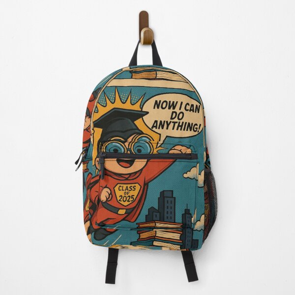 Item preview, Class of 2025 Super Grad- Now I can do anything! Retro Comic Super Power Design! designed and sold by LiLohaveaplan.