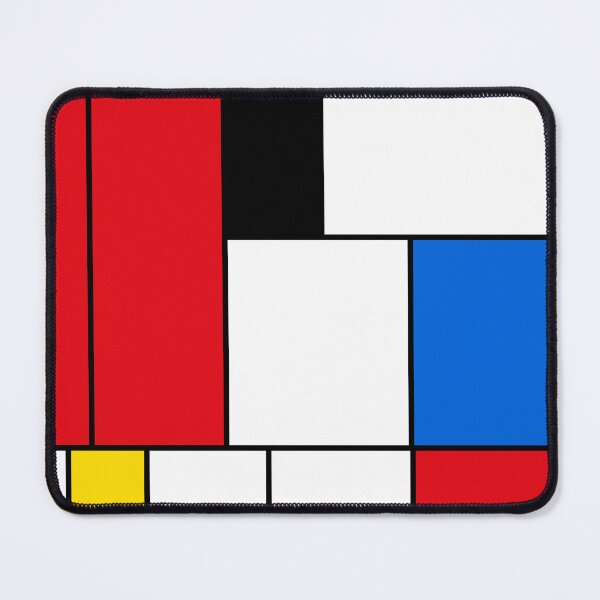 Item preview, Mondrian Style Abstract – Red, Blue and Yellow Composition designed and sold by Keston Studios.