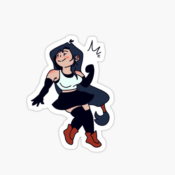 Item preview, Cute FF7R Tifa designed and sold by LittleBjorn.