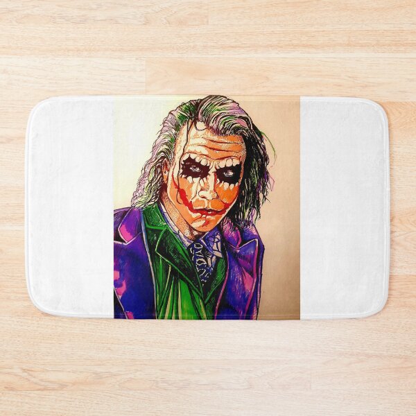 Item preview, Portrait of the Joker with Bloody Smile designed and sold by DoctorFirsShop.
