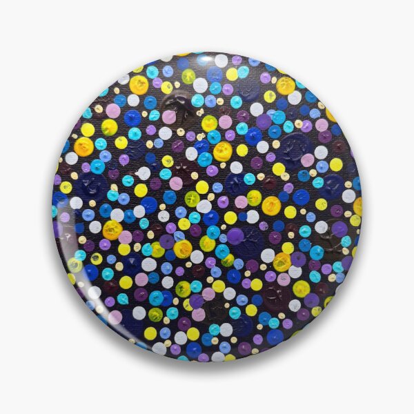 Item preview, Abstract Midnight Dot Garden  designed and sold by IsThisArt93.
