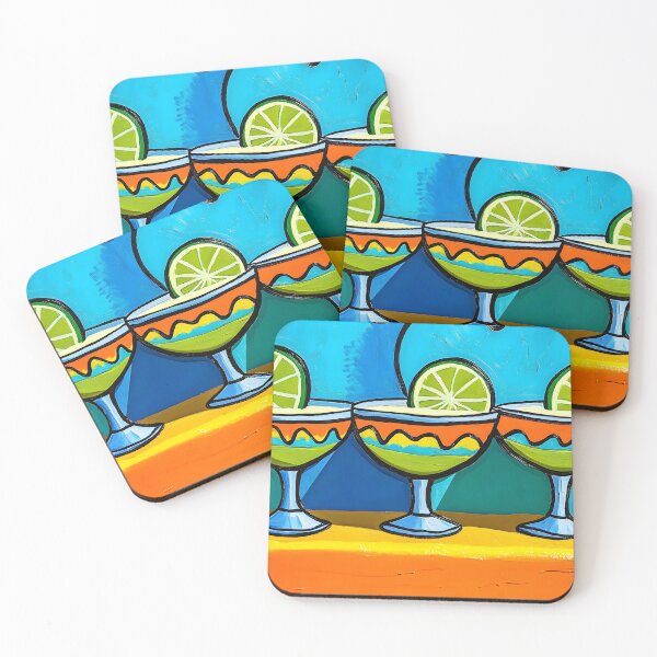 Item preview, Raise a Glass to Cinco de Mayo with Vibrant Margarita Glasses, Bold Patterns, and Zesty Lime Slices designed and sold by OlfactoART Studio.