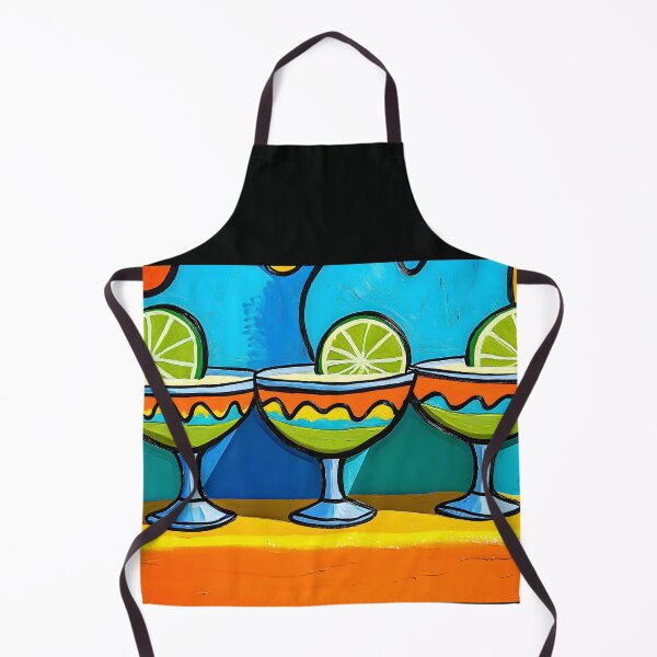 Item preview, Raise a Glass to Cinco de Mayo with Vibrant Margarita Glasses, Bold Patterns, and Zesty Lime Slices designed and sold by OlfactoART Studio.
