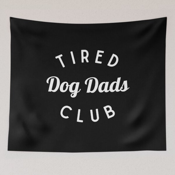 Item preview, Tired Dog Dads Club Shirt, Dog Lover Shirt designed and sold by Sleepy Cat Design.