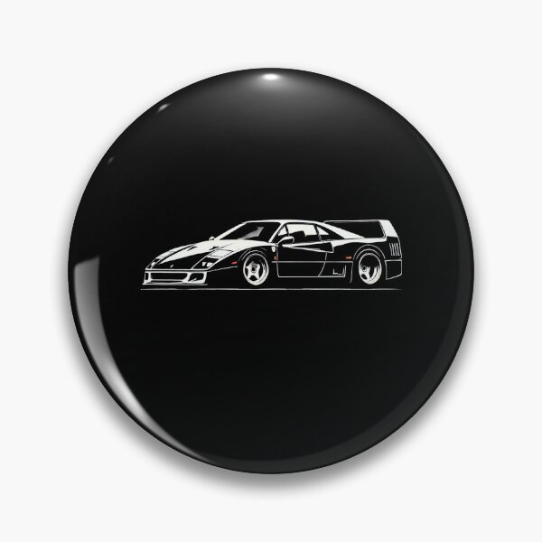 Item preview, F40 Silhouette designed and sold by TheArtOfCar.
