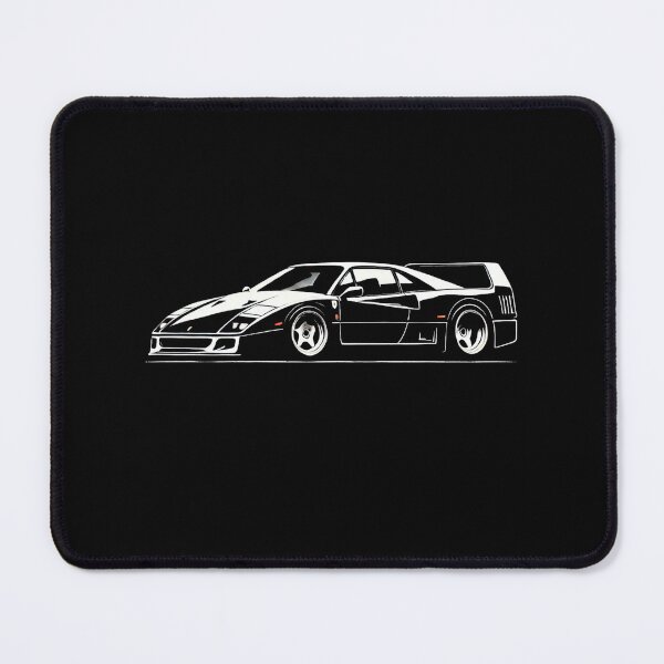 Item preview, F40 Silhouette designed and sold by TheArtOfCar.