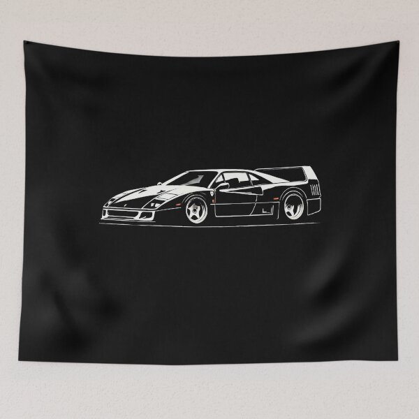 Item preview, F40 Silhouette designed and sold by TheArtOfCar.