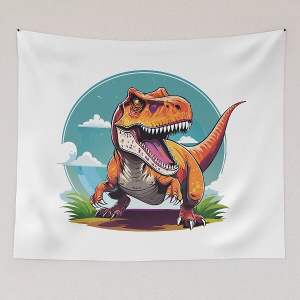 Item preview, Tyrannosaurus Rex or T-Rex, Dinosaurs prehistoric creature, roaring tyrannosaurus, mesozoic era carnivorous dinosaurus designed and sold by Danler.