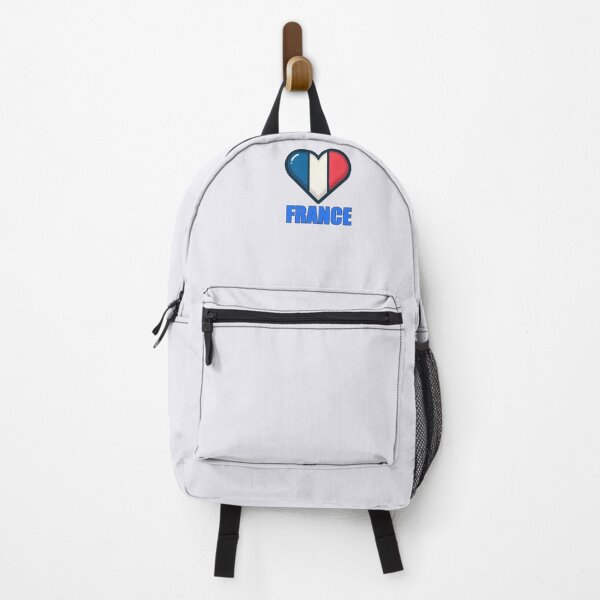Item preview, Heart-shaped French flag design, perfect for patriotic fans designed and sold by hardingcarl2.