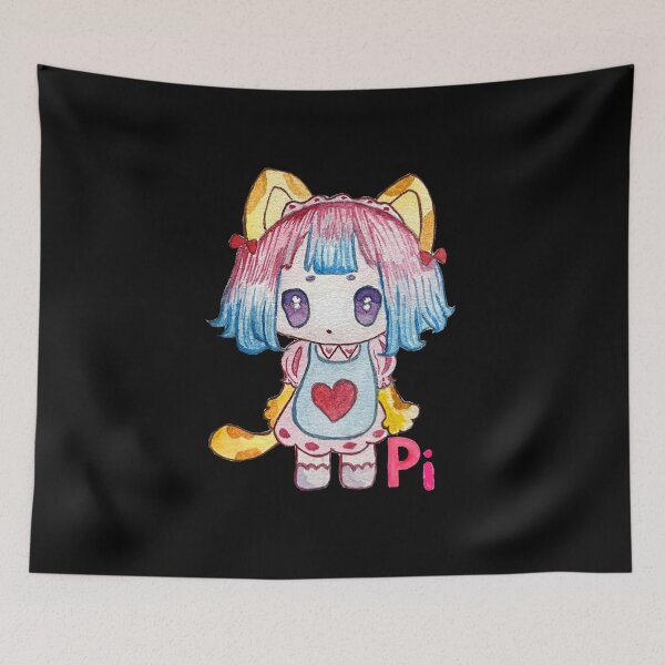 Item preview, Kawaii Chibi Cat – Cute Anime Illustration for Manga Fans designed and sold by KolbaVison.