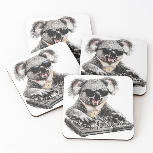 Item preview, DJ Koala Kommander – Drop It Like It’s Koala! designed and sold by pudrick1.