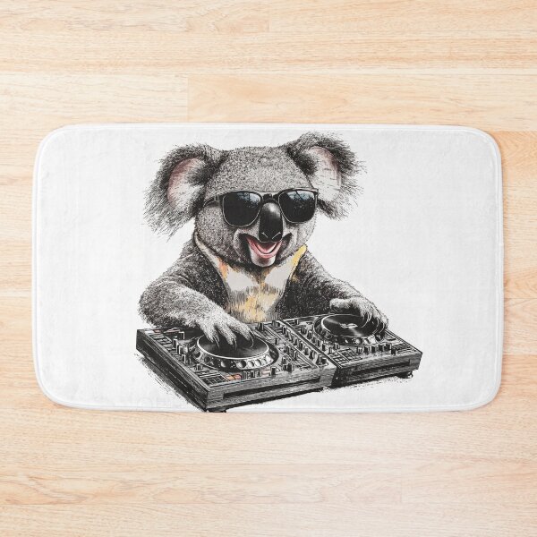 Item preview, DJ Koala Kommander – Drop It Like It’s Koala! designed and sold by pudrick1.