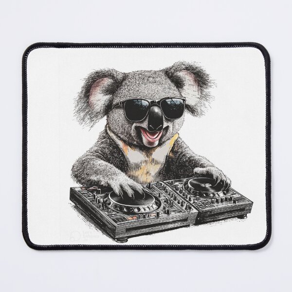 Item preview, DJ Koala Kommander – Drop It Like It’s Koala! designed and sold by pudrick1.