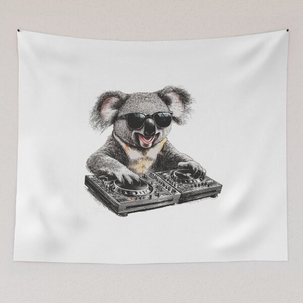 Item preview, DJ Koala Kommander – Drop It Like It’s Koala! designed and sold by pudrick1.