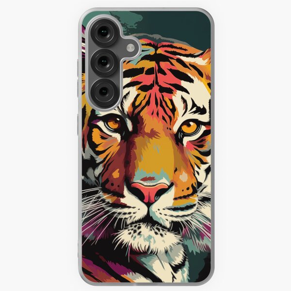 Item preview, Tiger Popart designed and sold by RedHandedOD.