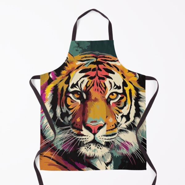 Item preview, Tiger Popart designed and sold by RedHandedOD.