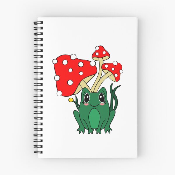 Item preview, Cute Frog And Mushrooms designed and sold by Sartoris Art.