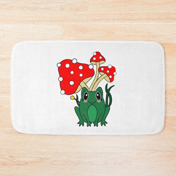 Item preview, Cute Frog And Mushrooms designed and sold by Sartoris Art.