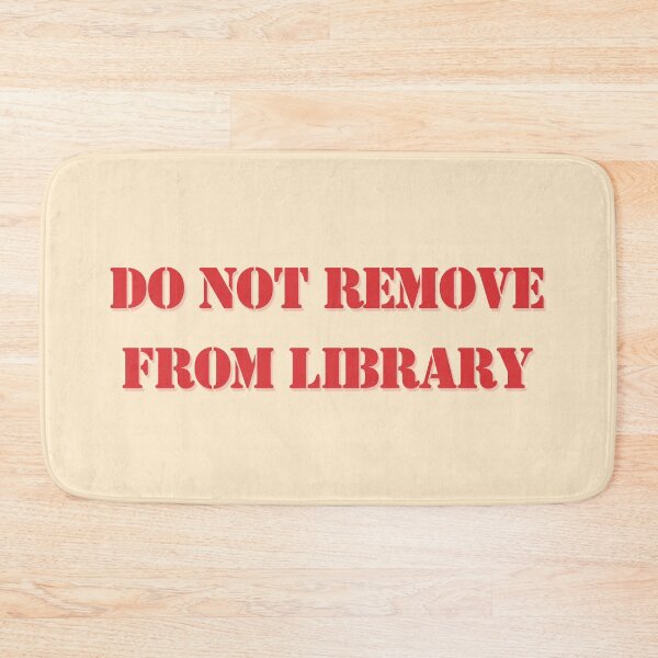 Item preview, Do Not Remove from Library designed and sold by LibraryFriends.