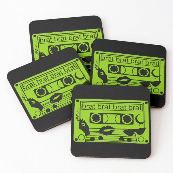 Item preview, brat Cassette Tape designed and sold by AbigailHerman.