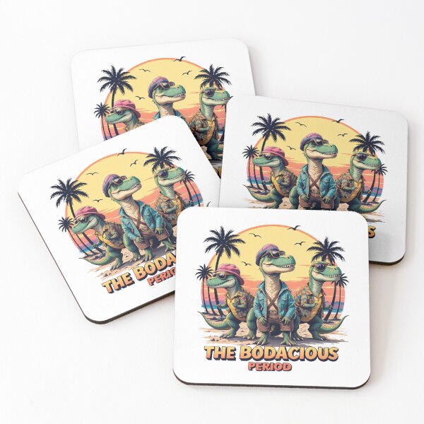 Item preview, The Bodacious Period Prehistoric Beach Vibes - Cool Dinosaur Fashion Design designed and sold by latelierdechris.