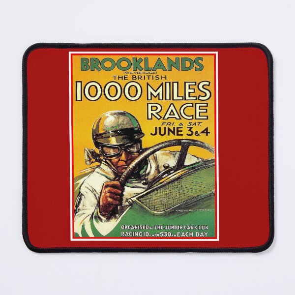 Item preview, Brooklands Vintage 1932 United Kingdom Automobile Racing Advertising Print designed and sold by posterbobs.