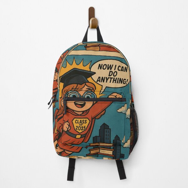 Item preview, Class of 2025 Super Grad- Now I can do anything! Retro Comic Super Power Design! designed and sold by LiLohaveaplan.